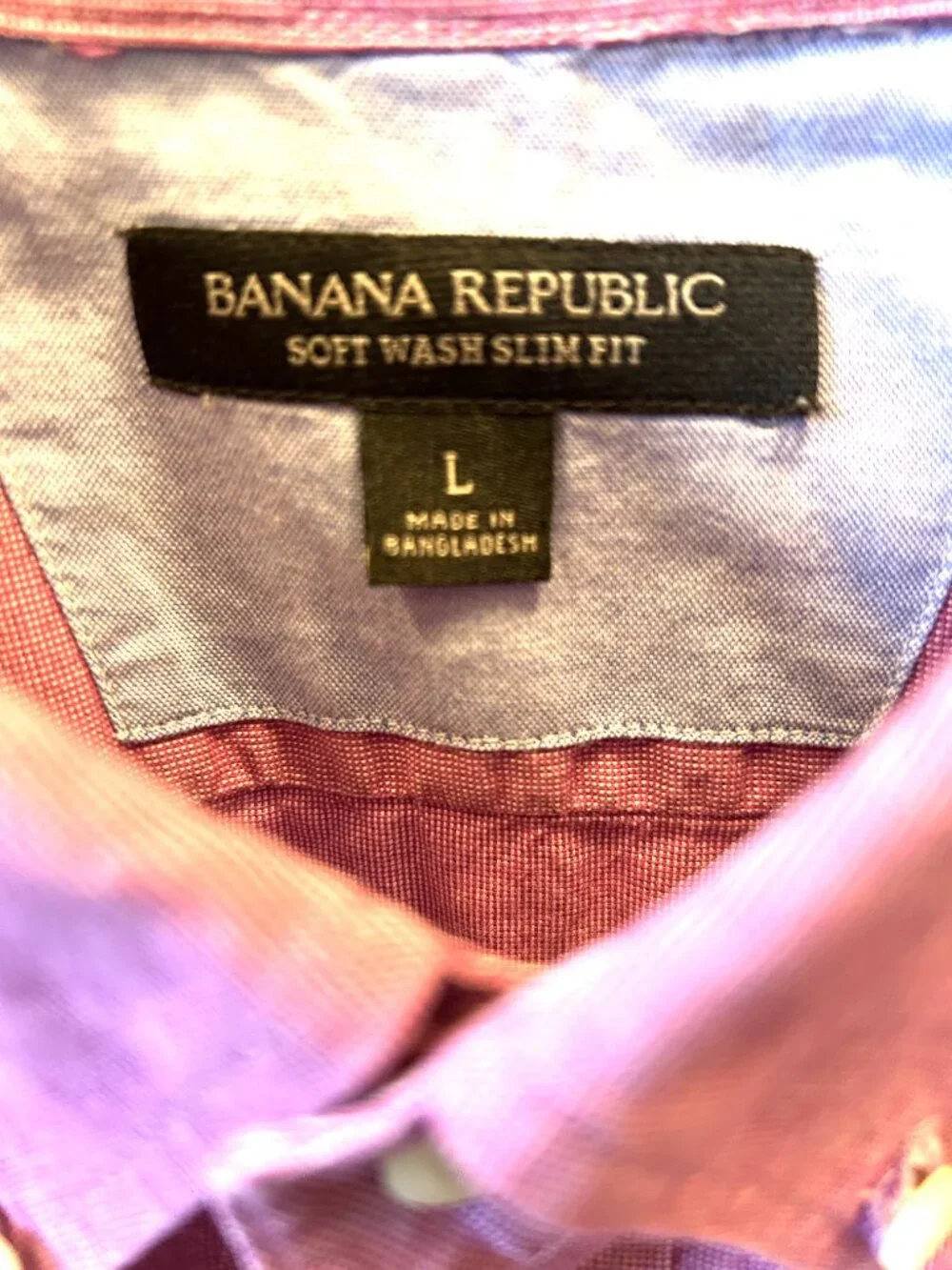 Banana Republic button down shirt, size large